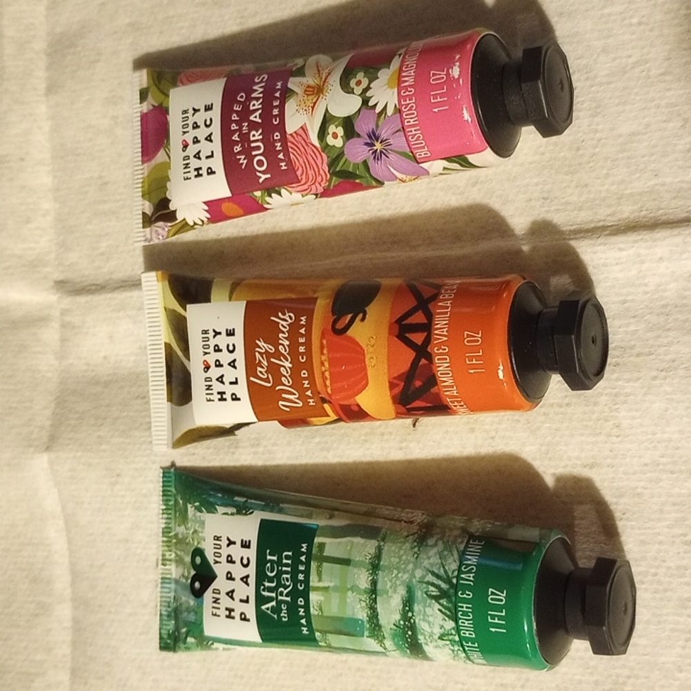 Find your happy place lotions 3 pack
